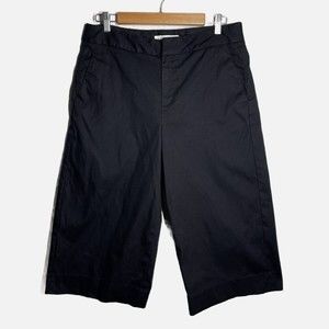 COPY - Everlane The Culottes Cropped Wide Leg Pants Women's Size 10 Black